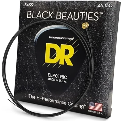 Image of DR Black Beauties Bass 5 Strings 45 130