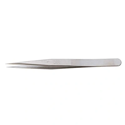 Image of Dumont Dumoxel #2 Tweezers Antimagnetic Steel 120mm Swiss Tool