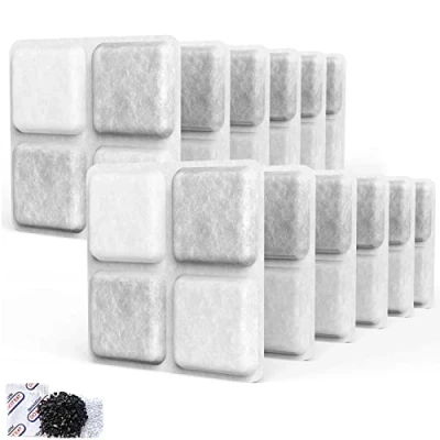 Image of SAMANIJA 12 Pack Pet Food Desiccant Bag, Compatible with Petlibro Automatic Cat dog Feeders, Keep Dry and Fresh