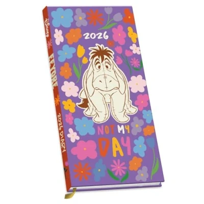 Image of 2026 DIARY DISNEY EEYORE WEEK TO VIEW SLIM POCKET OFFICIAL PRODUCT