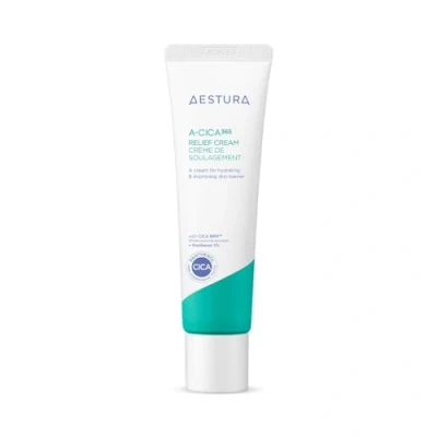 Image of AESTURA A CICA 365 RELIEF Cream 48 Hour Hydration, Face Moisturizer for Trouble Proned Skin and All Type, Soothing Relief, Formulated without Fragrance, 60ml