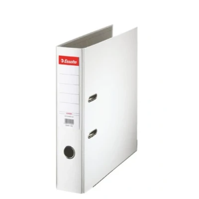 Image of Esselte Essentials 75 mm A4 Lever Arch Files White, Pack of 20