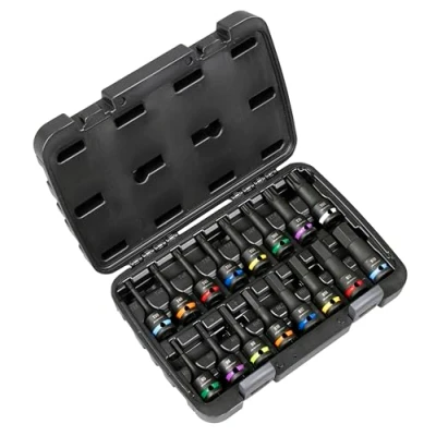 Image of Premier Hex &amp; TRX Star* Impact Socket Bit Set 1/2in Square Drive 16 Piece