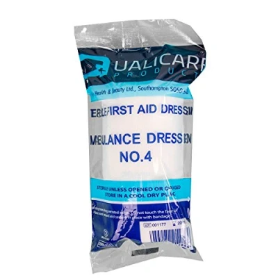 Image of Sterile First Aid Ambulance Dressing No.4 32cm x 20cm