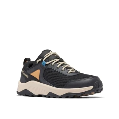 Image of Columbia Trailstorm Ascend WP Hiking shoes, Men&#039;s, Size: 9, Black/canyon sun Textile/synthetics