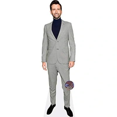 Image of David Tennant (Grey Suit) Mini Size Cutout