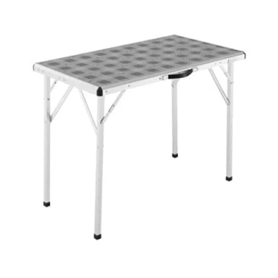 Image of Coleman Folding Camping Table Grey, Large/120 x 80 70 cm