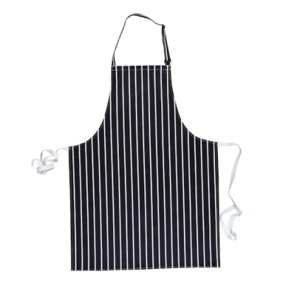 Image of Portwest Women&#039;s Xx01 pw s839nwr Apron, Navy/White Stripe, One Size UK