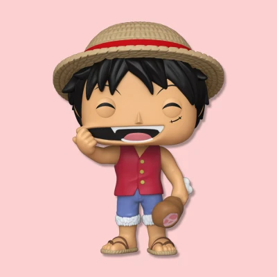 Image of Funko Pop! Jumbo: One Piece 1 Monkey D. Luffy Collectable Vinyl Figure Gift Idea Official Merchandise Toys for Kids &amp; Adults Anime Fans Model Collectors and Display