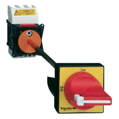 Image of Schneider Electric, TeSys Vario emergency stop switch disconnector 63 A back of enclosure, VCCF3