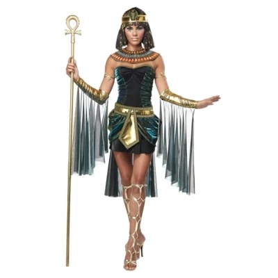 Image of California Costumes 1271 Egyptian Goddess Adult Sized Costume, Multi, Large