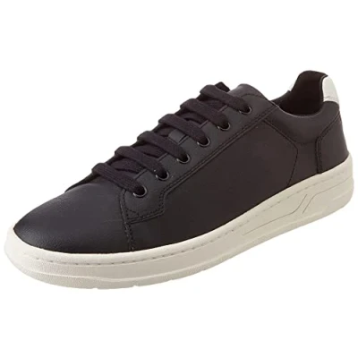 Image of Geox Men&#039;s U Magnets Sneaker, Black, 8 UK