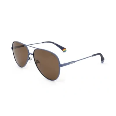 Image of POLAROID PLD 6187/S Light blue men&#039;s sunglasses