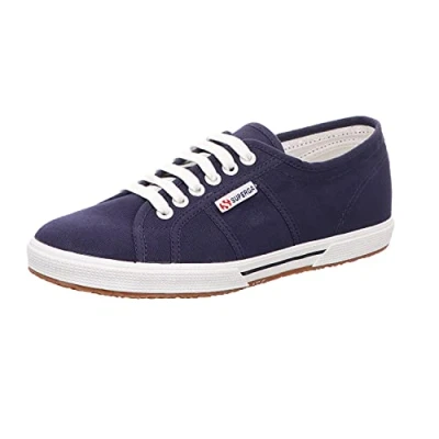 Image of Superga 2950 COTU Unisex Trainers, Size: 4, Blue Textile