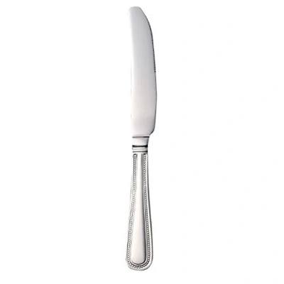 Image of Olympia C125 Bead Solid Handle Table Knife, High Polish Finish, 18/0, Stainless Steel, 225 mm Length (Pack of 12)