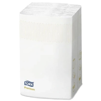 Image of Tork Xpressnap 2 Ply Napkin, Fold, White, Pack of 1000 SCA53991,213 x 165mm
