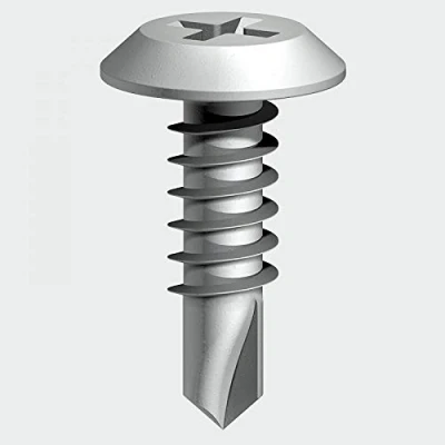 Image of TIMco LPP16 PH2 Philips Low Pan Head Self Drilling Screw 4.8 x 16 Silver Ruspert (Box of 500)