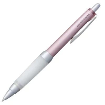 Image of Uni Alpha Gel Jetstream 0.7 mm Ball Point Pen, Pink Body, Black Ink (SXN1000071P13)