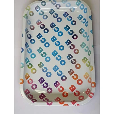 Image of OCB 19510 Premium Multicolor Rolling Metal Tray, Sheet
