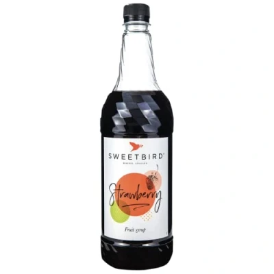 Image of Sweetbird Strawberry Syrup 1 Litre FS250
