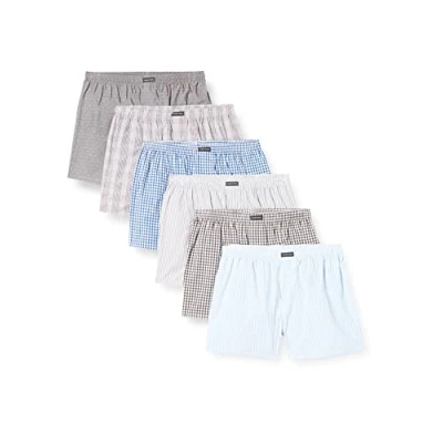 Image of Lower East Mens Le150 Boxer Shorts, Pattern Mix, M UK