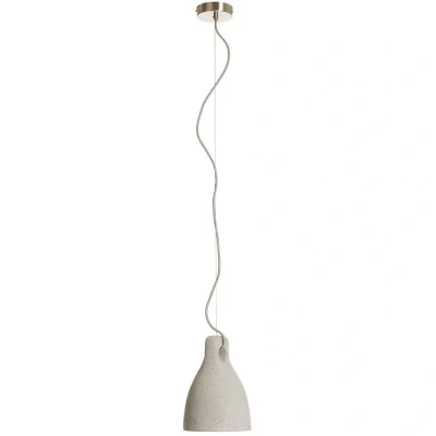 Image of Lindby Concrete pendant light Lenna in grey