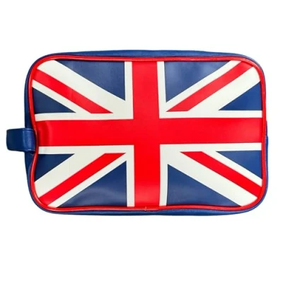 Image of Mens/Boys Toiletry Washbag by FMG London Union Jack (Union Design)