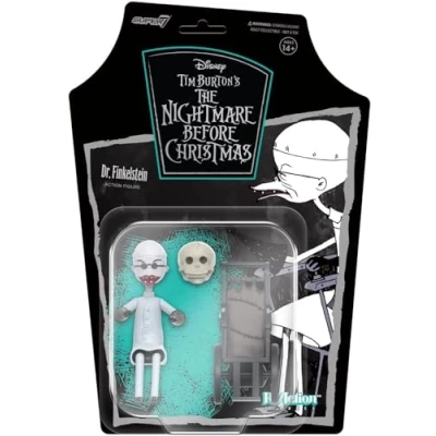Image of SUPER7 Nightmare Before Christmas W2 DR FINKELSTEIN Reaction FIG