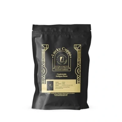 Image of Lucky Cuppa Guatemala Antigua Bean Light Roast Fresh Coffee Beans Premium Quality Whole Organic Gifts for Lovers 250g Bag