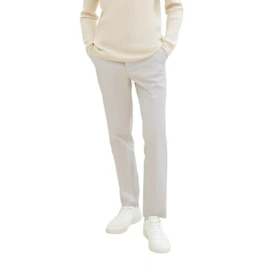 Image of TOM TAILOR Denim Men&#039;s 1040261 Relaxed Tapered Trousers, 27609 Cold Beige, 32 W/32 L