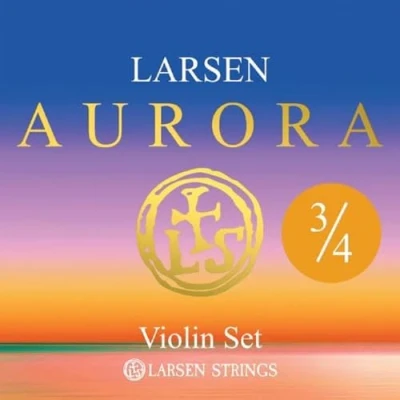 Image of LARSEN Strings Aurora Violin Set 3/4 Medium