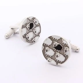 Image of Black Sheep Design Cufflinks in Gift Box Onyx Art London CK884