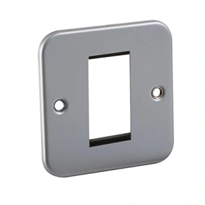 Image of KnightsBridge Metal Clad 1G Modular Faceplate