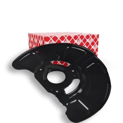 Image of 2124201144, A2124201144 Brake Disc Back Plate FEBI BILSTEIN 174958 Front Axle Left MERCEDES BENZ: E Class Saloon, T modell