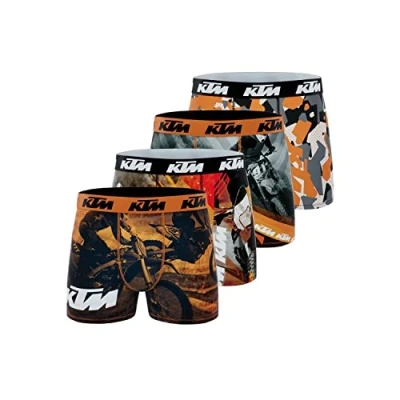 Image of KTM Men&#039;s Boxer Ktm12/1/Bmx4 Shorts, Black, XXL