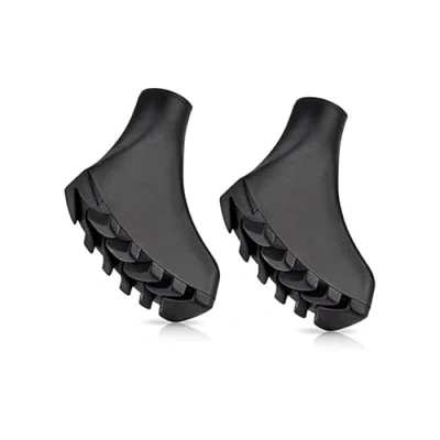 Image of 4x Shoe Shaped Trekking Hiking Stick Ferrules Tips (12mm) By Lifeswonderful®