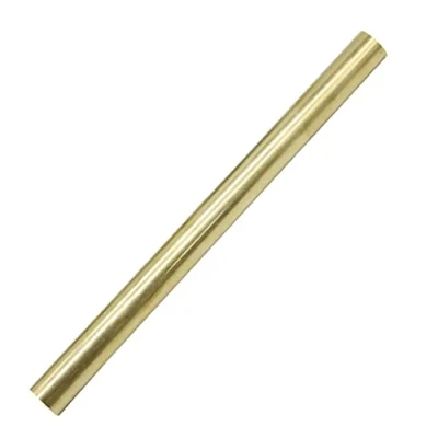 Image of 19mm Brass Rod, Metal Solid Round Rod Pin Lathe Bar Stock for RC Model Airplane Helicopter DIY Craft, in Diameter 305mm Length