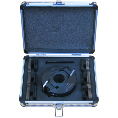 Image of CHARNWOOD CB9830 Spindle Moulder Cutter Block Set, 30mmx98mmx40mm