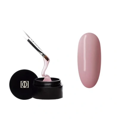 Image of Didier Lab Premium Builder Gel for Nails Rosa Hard Nail Extensions and Repair Rose Solid Extension