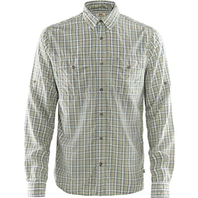 Image of FJALLRAVEN F81796 016 Abisko Cool Shirt LS M Shark Grey