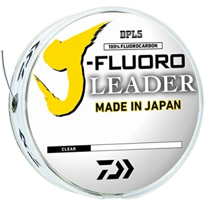 Image of Daiwa J Fluoro Fluorocarbon Leader 20 Pound 100 Yards, Clear