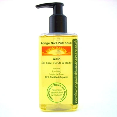 Image of Patchouli Wash Hand &amp; Body Wash, Shower Gel, Liquid Soap, Handmade. Vegan. Natural Skin Care (Patchouli 250 ml)