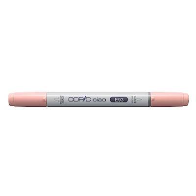 Image of COPIC Ciao Coloured Marker Pen (E 93) Tea Rose, For Art &amp; Crafts, Colouring, Graphics, Highlighter, Design, Anime, Professional Beginners, Supplies Colouring Books