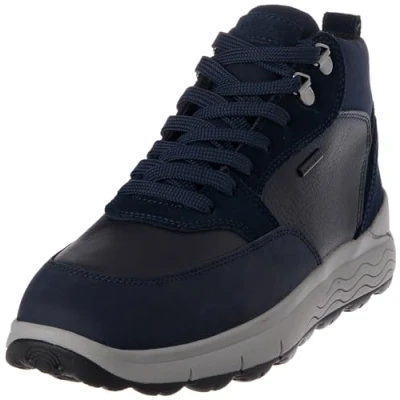 Image of Geox Men&#039;s U Spherica 4x4 B ABX Ankle Boot, Navy, 7 UK