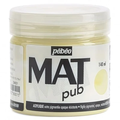 Image of Mat Pub 140ml Ivory Beige