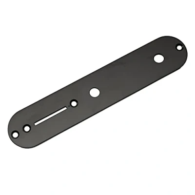 Image of Musiclily 32mm Width Telecaster Control Plate for Tele Style Guitar,Black