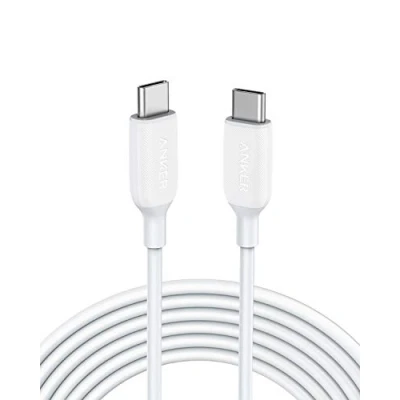 Image of Anker USB C Cable 60W 10ft, Powerline III to 2.0, Charger for MacBook Pro 2020, iPad Air 4, Switch, Samsung Galaxy S20 Plus S9 S8 Plus, Pixel, and More