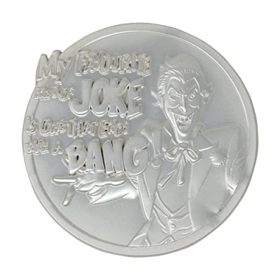 Image of DC The Joker Limited Edition .999 Silver Plated Medallion