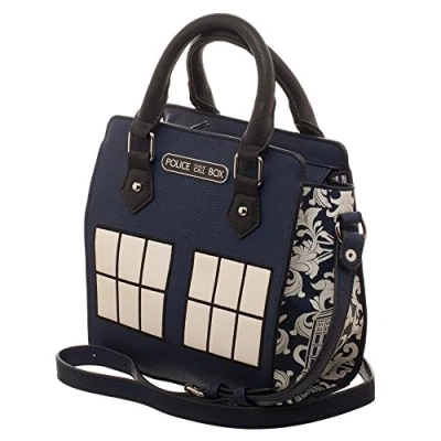 Image of Doctor Who Tardis Police Box Juniors Mini Brief Handbag