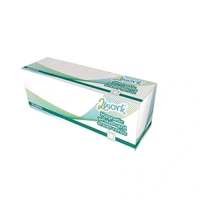 Image of FINCHLEY 2Work Whiteboard Eraser Refill Pads (Pack of 10) DB50837 PEN FREE